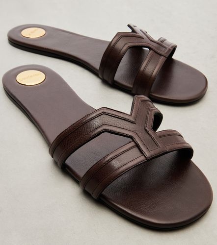 Mabrouka leather sandals - Saint Laurent - Modalova