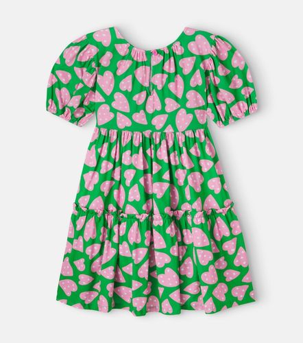 Fábula Vestido Malha Corazones de algodón - Fabula - Modalova