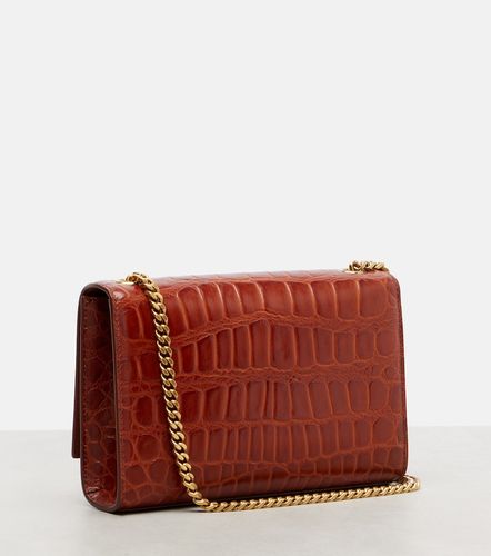Kate Small croc-effect leather shoulder bag - Saint Laurent - Modalova