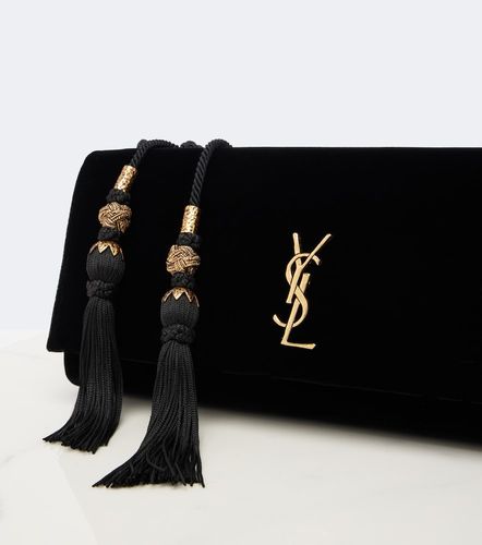 Clutch Kate Small in suede - Saint Laurent - Modalova