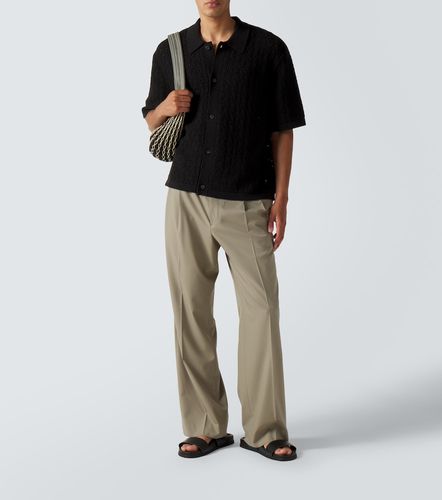 Frame Polo in misto cotone crochet - Frame - Modalova