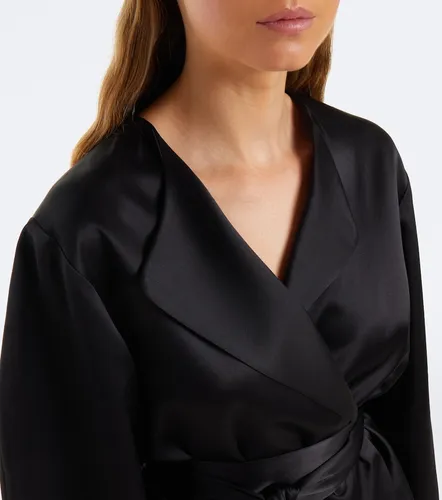 Chaqueta de seda con cinturón - The Sei - Modalova