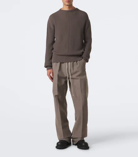 Dietrich cotton twill straight pants - Rick Owens - Modalova