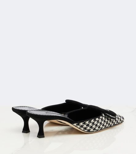 Mules Maysalebi mit Veloursleder - Manolo Blahnik - Modalova