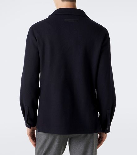 Giacca blouson in cashmere e lino - Zegna - Modalova