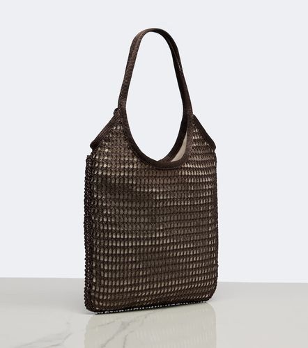 Ivy crochet raffia-effect shopper - Miu Miu - Modalova