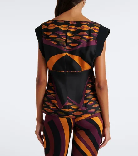Pucci Dune silk twill top - Pucci - Modalova