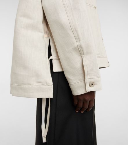 Anagram cotton and linen jacket - Loewe - Modalova