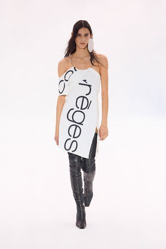 Courrèges Off-Shoulder-Minikleid aus Baumwolle - Courreges - Modalova