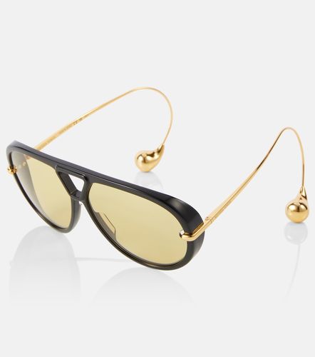 Drop aviator sunglasses - Bottega Veneta - Modalova