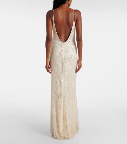 Verziertes Maxikleid aus Mesh - Self-Portrait - Modalova