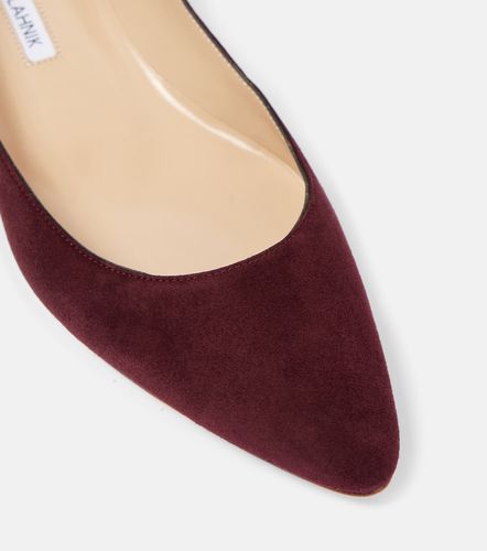Ballerinas BB aus Veloursleder - Manolo Blahnik - Modalova