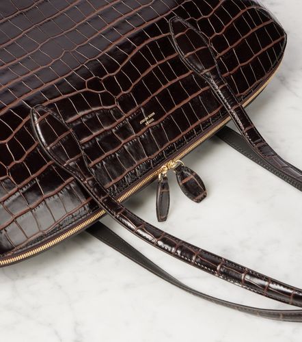 Toteme Croc-effect leather tote bag - Toteme - Modalova
