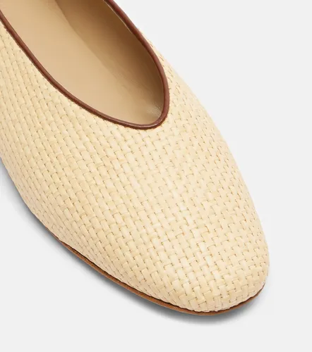 Regency raffia ballet flats - Le Monde Beryl - Modalova