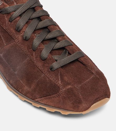 Tennis croc-effect suede sneakers - Jacquemus - Modalova