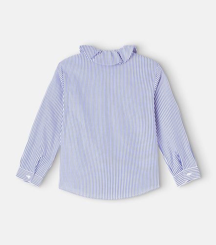 Camisa en popelín de algodón a rayas - Il Gufo - Modalova