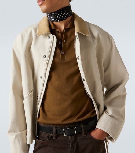 Tom Ford Polo de algodón y seda - Tom Ford - Modalova