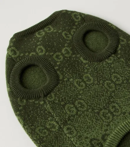 Gucci GG wool dog sweater - Gucci - Modalova