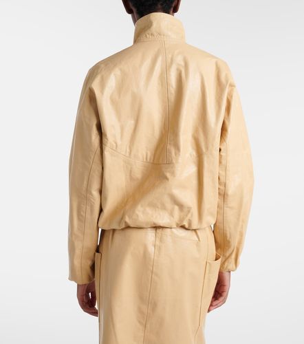 Alaïa Lederjacke - Alaia - Modalova