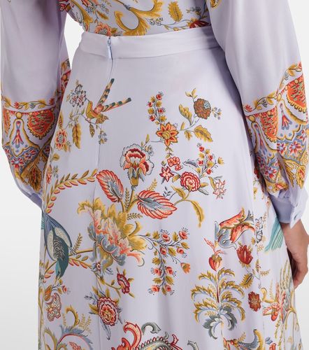 Etro Falda larga de seda estampada - Etro - Modalova