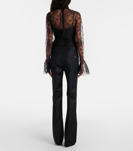 Blumarine Pleated flared pants - Blumarine - Modalova
