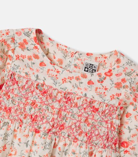 Bonton Vestido de algodón floral - Bonton - Modalova