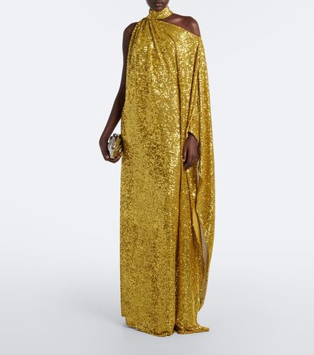 Atlas Disco sequined one-shoulder gown - Taller Marmo - Modalova
