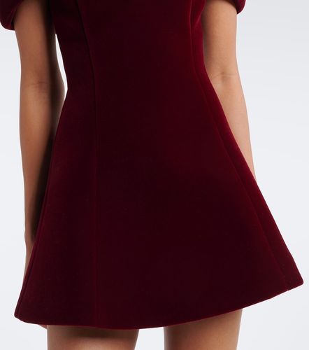 Off-Shoulder Minikleid aus Samt - David Koma - Modalova