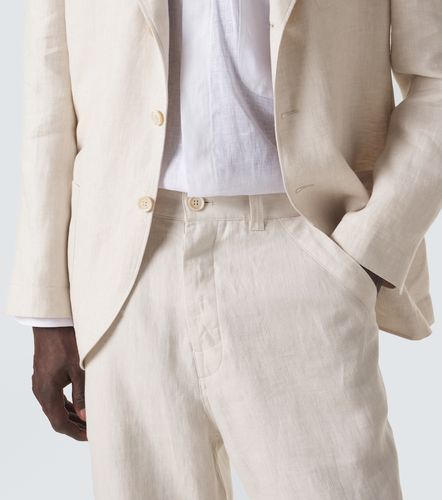 Pantaloni regular in lino - Brunello Cucinelli - Modalova