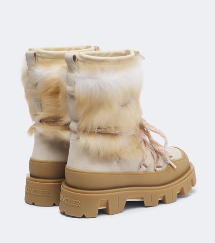 Botas de nieve Peak Après de borrego con ante - Moncler - Modalova