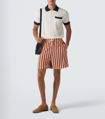 Valentino Striped terry shorts - Valentino - Modalova