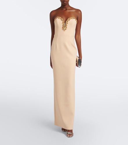 Abito lungo bustier Alexandrite in crêpe - Rebecca Vallance - Modalova