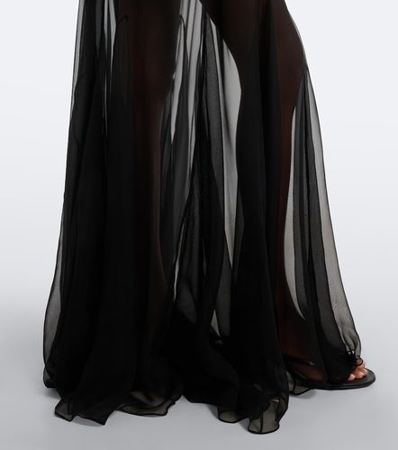 Hemdblusenkleid aus Strick mit Seide - Jean Paul Gaultier - Modalova