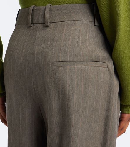 Brickell pinstripe wide-leg pants - The Frankie Shop - Modalova