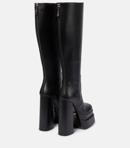 Versace Botas altas de piel - Versace - Modalova