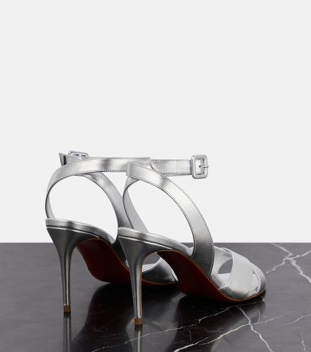Mariza 85 metallic leather sandals - Christian Louboutin - Modalova