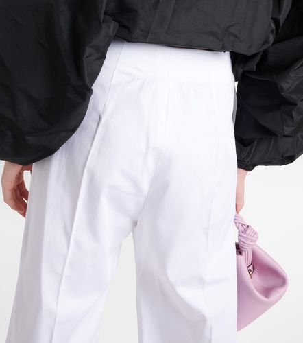 Pantaloni a gamba larga e vita alta in cotone - Patou - Modalova