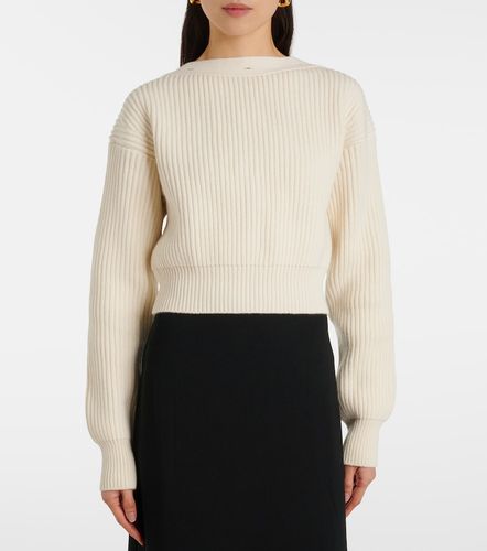 Pullover cropped in lana e cashmere - Erdem - Modalova