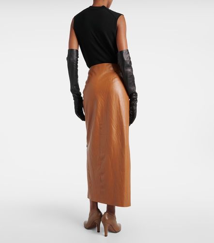 Falda envolvente Bert de piel - The Row - Modalova