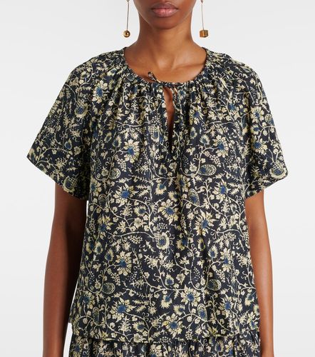 Top Sena in misto cotone con stampa - Ulla Johnson - Modalova