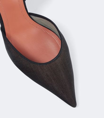 Pumps slingback Holli in mesh - Amina Muaddi - Modalova