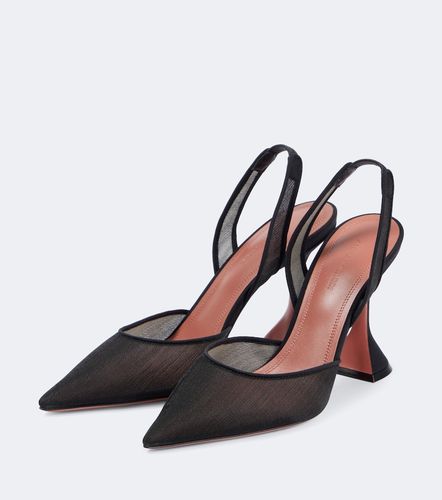 Slingback-Pumps Holli 105 aus Mesh - Amina Muaddi - Modalova