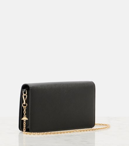 Saffiano Mini leather shoulder bag - Prada - Modalova