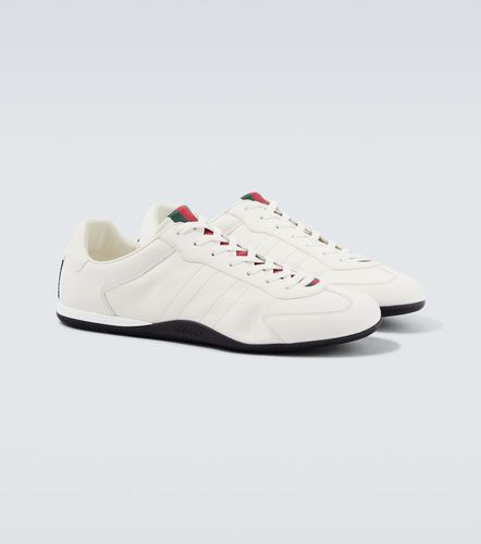 Gucci Gucci Shift leather sneakers - Gucci - Modalova