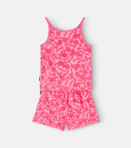 Set de top y shorts de rizo en mezcla de algodón - Molo - Modalova