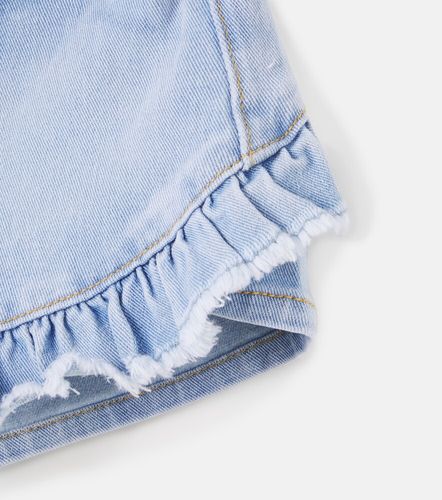 Shorts Agnetha de denim con volantes - Molo - Modalova