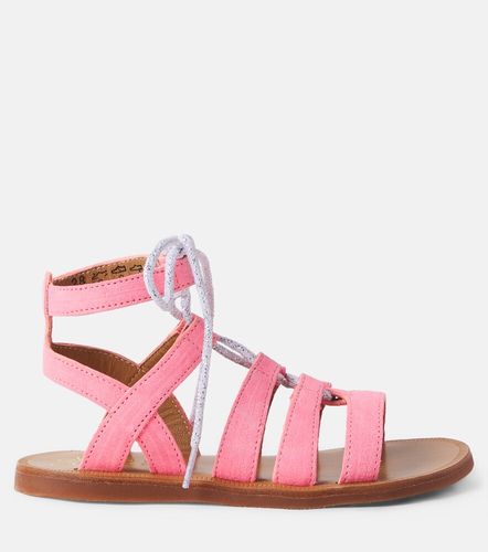 Sandalias Plagette Guily de piel - Pom d'Api - Modalova