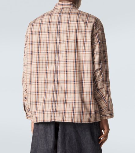Comme des Garçons Giacca in misto cotone a quadri - Comme des Garcons Homme - Modalova
