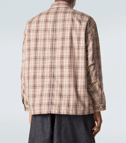 Checked cotton-blend jacket - Comme des Garcons Homme - Modalova