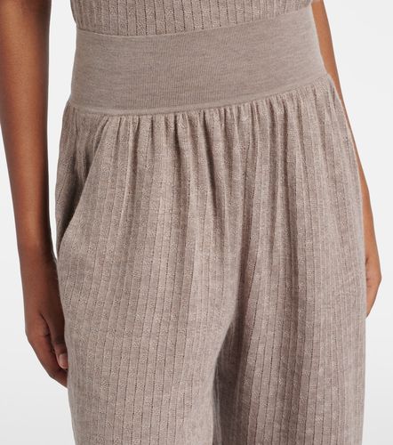 Pantalones tapered de cachemir y seda - Loro Piana - Modalova